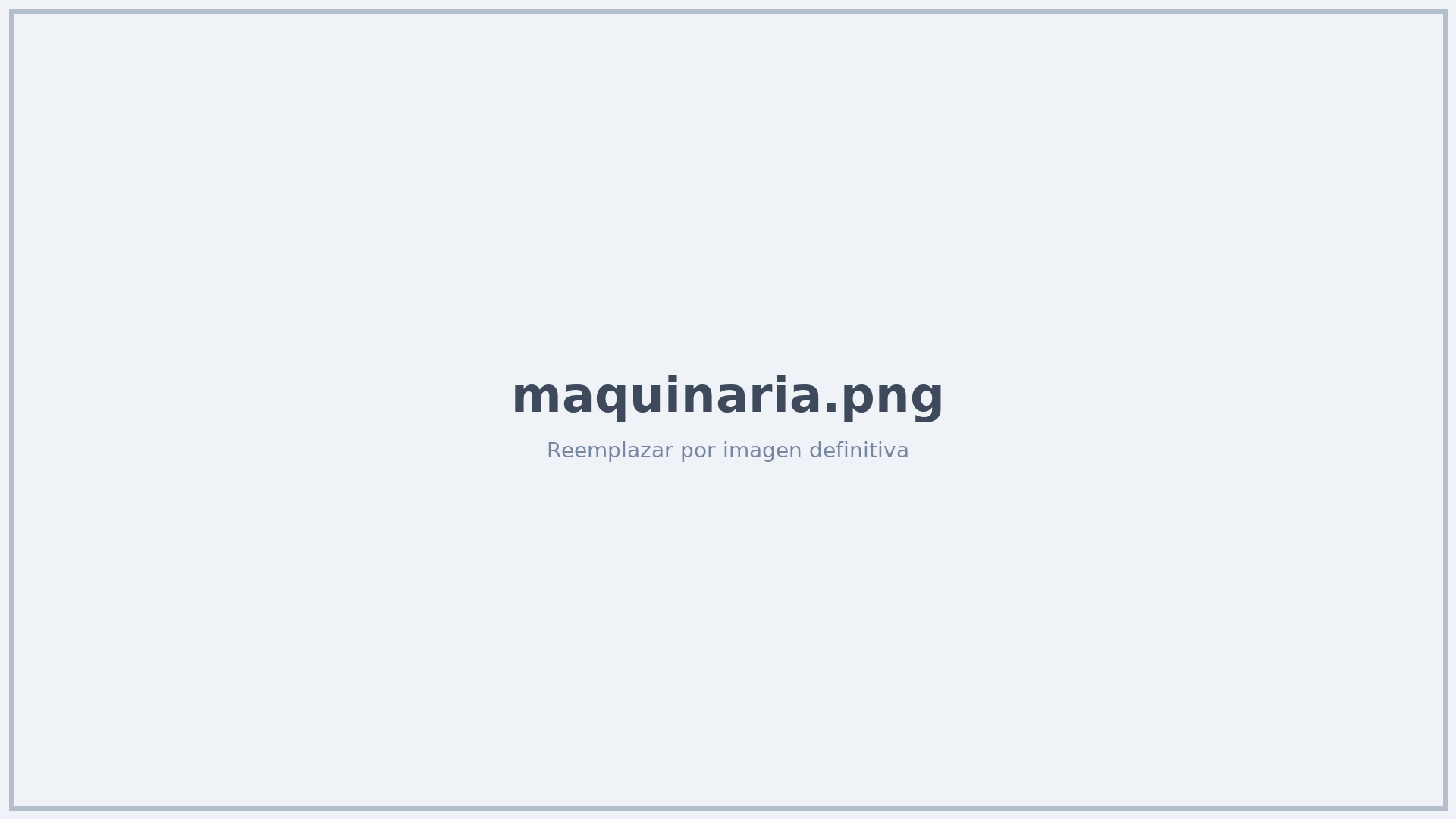 Maquinaria